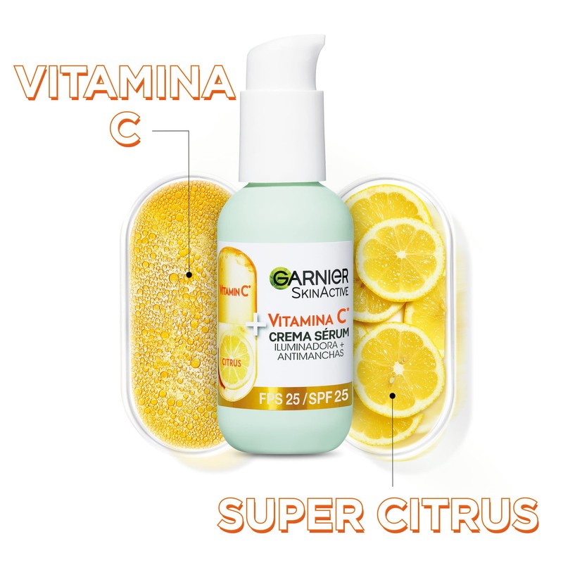 Skinactive Vitamin C Cream Serum SPF25 50 ml