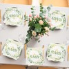 Sage Green Baby Shower Party Supplies,48Pcs Spring Eucalyptus Baby Napkins