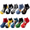 GEYIWSSXY Colourful Socks Men Women 39-42 Funny Sneaker Short Socks