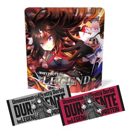 Be Legend WPC Protein, Uma Musume Pretty Derby, Beyond Training! Energy Grapefruit Flavor, 31.8 oz (900 g) + Duramente 2 Towel Set
