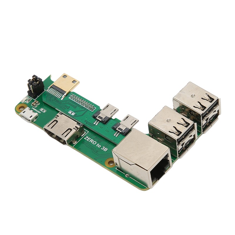 Expansion Board for Raspberry Pi 2W to 3B 3 USB2.0