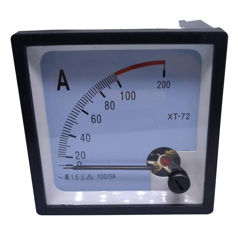 AC 0~100A Analog AMP Current Panel Meter Ammeter XT-72 and