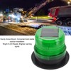 Solar Beacon Light Caution Light 8 LED Dusk to Dawn