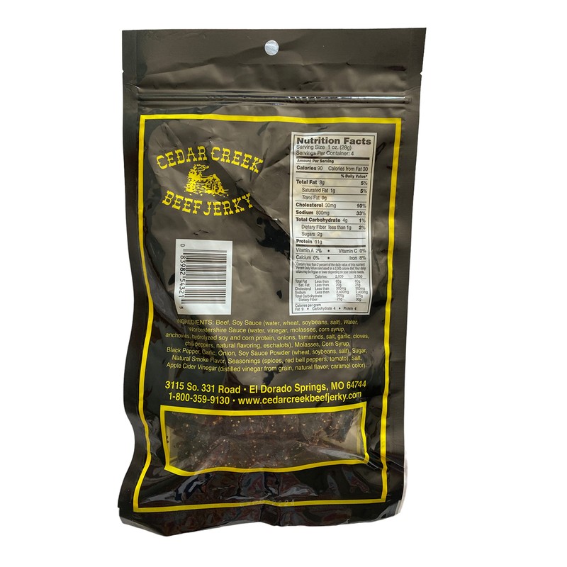 Cedar Creek | Air-Dried Thinly Sliced | 4oz pack |