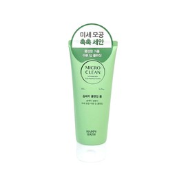 Happy Bath 해피바스 마이크로 클린 솝베리 클렌징폼 150g Happybath Micro Clean Soapberry Cleansing Foam 150g