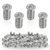 45 Pcs Drawer Rail Euro Screws are Compatible with IKEA