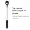 Retractable Stainless Steel Shaft Scoop Telescopic Golf Ball Retriever Pick