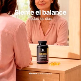 Aceite de Prímula (Onagra) de 180 Cápsulas Blandas de 1000mg. Evening Primrose B Life.