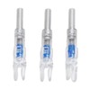 3PCS Archery Lighted Nocks Plastic Automatic with Switch 6.2mm Inner