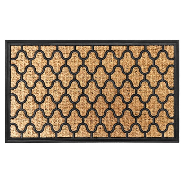 Achim Home Furnishings Coco Mat 18x30 Inch - Harlequin