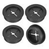 QUARKZMAN Pack of 4 Cable Grommets, 1-3/8 Inch (35 mm)
