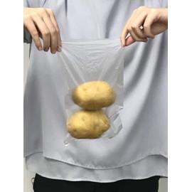 Ordi BPN9H Plastic Bags, Standard Bags, Food Sanitation Law Compliant, Translucent, No. 9, Width 5.9 x Height 9.8 inches (15 x 25 cm), Thickness 0.000 inches (0.01 mm), Drawstring Included, Plastic Bags, Pack of 200