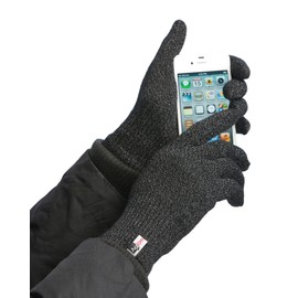 AGloves Sport Touchscreen Gloves, Black, Small/Medium (4755AGSPORTSM)