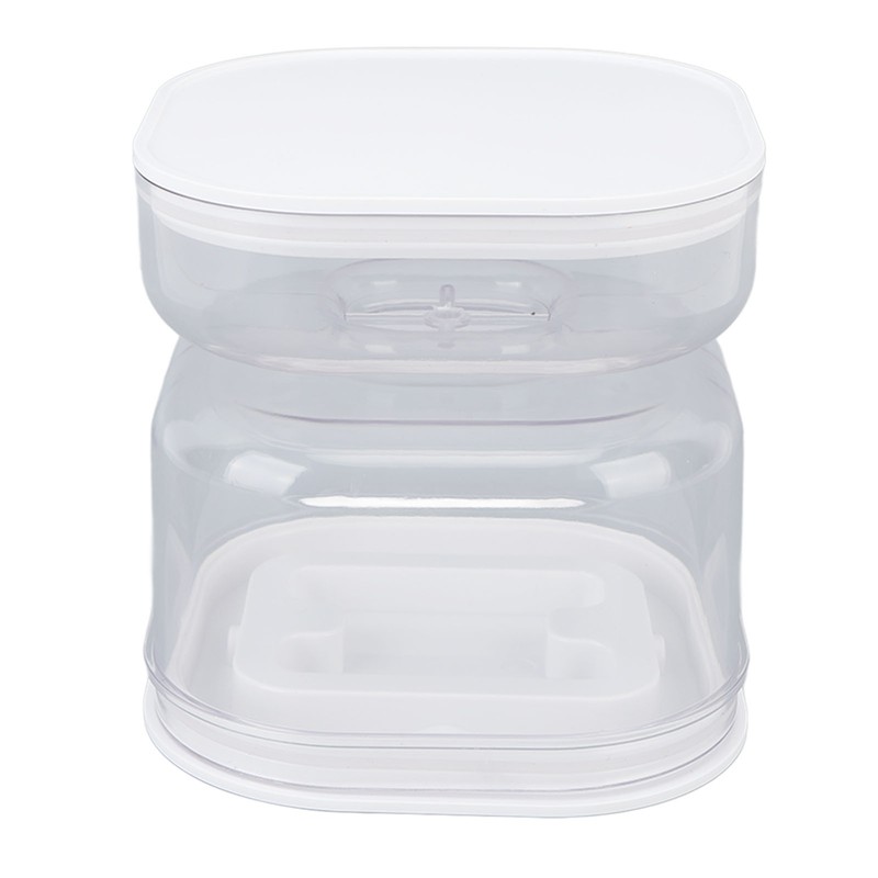 Pickle Jar with Strainer Flip Leak Proof Pickle Juice Separator