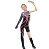 Iowillar Girls Snake Costume Outfit Little Kids Singer Concert Bodysuit