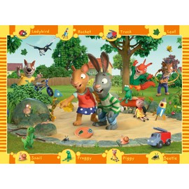 Ravensburger Pip & Posy My First Look & Find Floor Jigsaw Puzzles for Kids Age 24 Months Up (2 Years) -16 Pieces