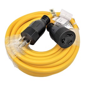 Parkworld NEMA L6-20 Extension Cord, Locking 3-Prong, 20 AMP, 250 Volts, 5000 Watts (25FT)
