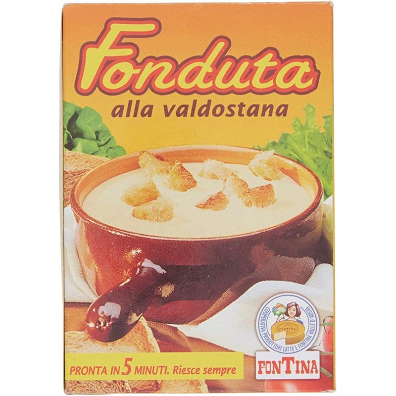 Fonduta alla Valdostana con fontina DOP lattina da 400g prodotto