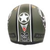 Vega V8 Retro Open Face Helmet 86029-223, Bombs Away, Medium