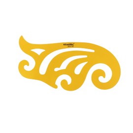 KEARING French Curve Ruler Template, Multifunctional Geometric Drawing Ruler Flexible Plastic Drafting Measuring Tool Drawing Templates