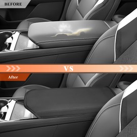 CDEFG for Chevy Blazer EV 2024 2025 Center Console Cover Armrest Box Cover for 2024 2025 Blazer EV LT/RS Accessories 2024 2025 Blazer EV Console Arm Rest Protector