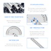 Protractor with Ruler, Goniometer Ruler, Stainless Steel Protractor, Protractor Angle