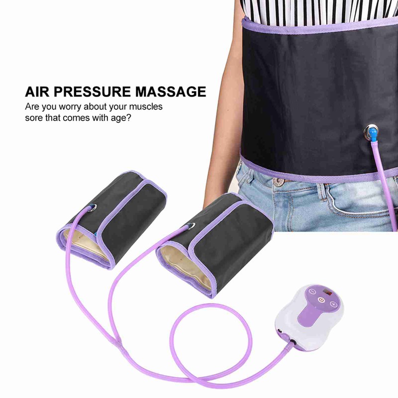 Air Compression Body Massager Electric Circulation Leg Wraps For Foot