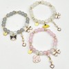 Cinnamoroll Crystal Bead Bracelet Cute Cartoon Bracelet Elastic Beaded Bracelets