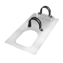 Fenteer Shearing Fur Machine Bracket Easy to Install Shearing Guide Trimmer Tool Accs Thick Carpet Clipper Bracket for Grooming Tools Sheep Shears, B