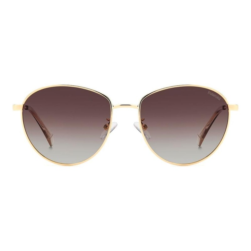 POLAROID Women's PLD 4171/G/S/X Sunglasses, Golden Brown, 57