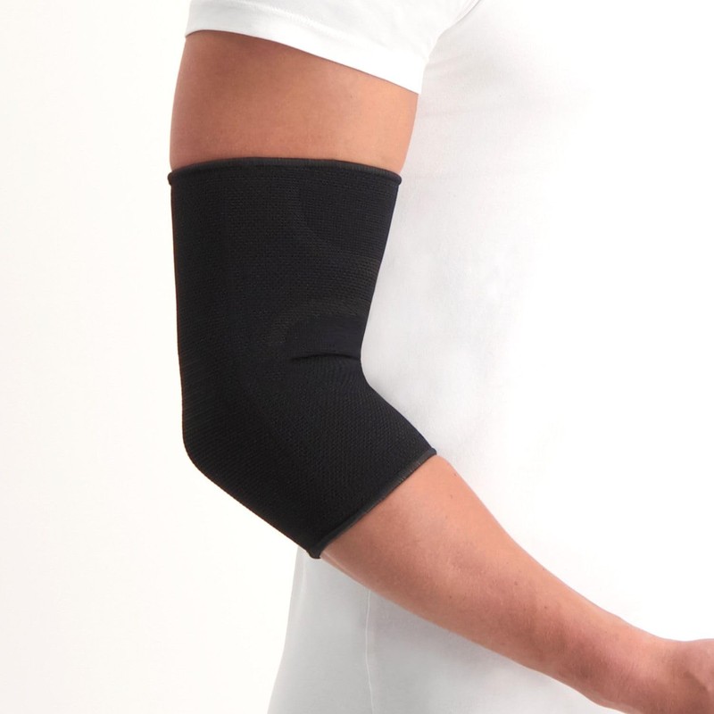 Dunimed Elbow Support (Black and Beige)