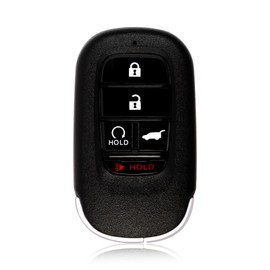 Keylessbest Replacement for Honda CR-V HR-V Pilot Key Fob Remote Control 2023 2024 5 Buttons 433MHz KR5TP-4,Black