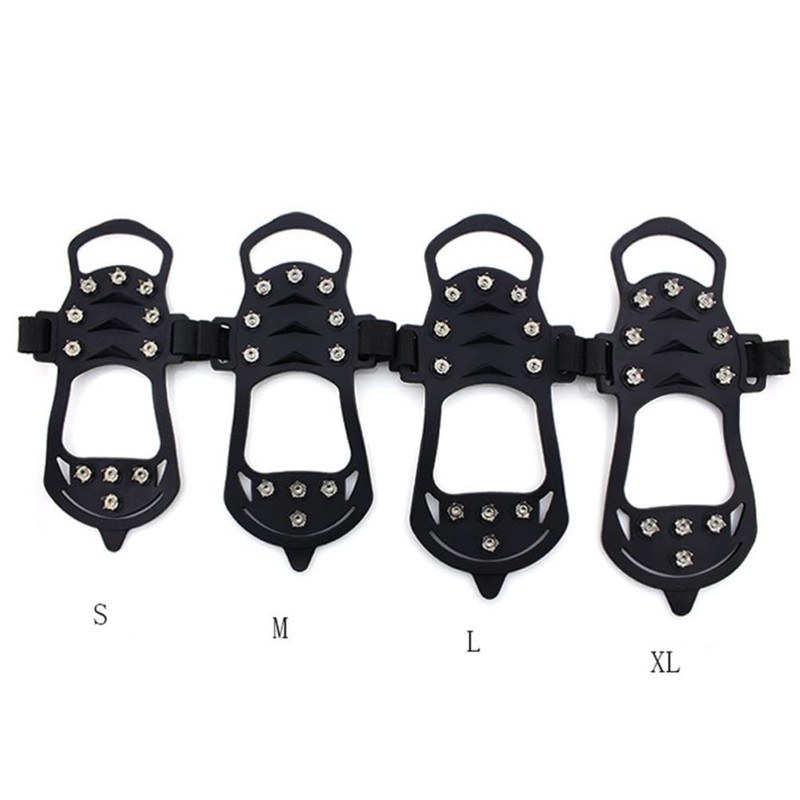 BESPORTBLE Shoe Covers Crampons Ice Grips Non Slip Spikes for