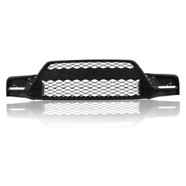 TJHSM Mesh Front Bumper Grille Black Assembly Kit without Trailer Hood Replacement for 2023 2024 Corolla 5311202E10