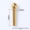 Folk Guitar Universal Brass Fixed String Bridge Pin (6pcs) with
