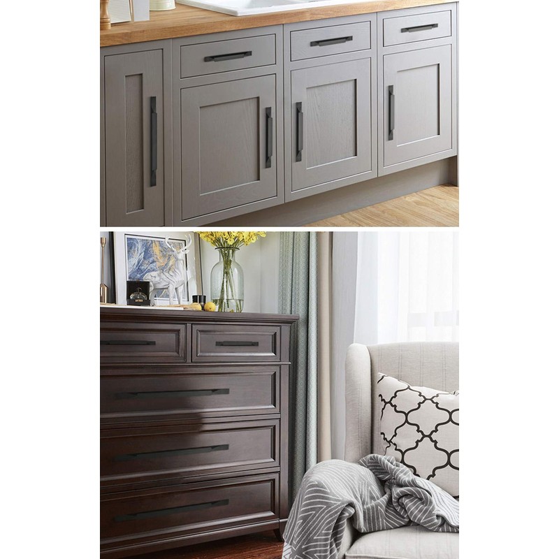 Shozafia Kitchen Cabinet Pulls - Black Cabinet Handles - 5