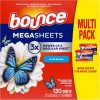 Bounce Wrinkle Guard Mega Fabric Softener Dryer Sheets, 130 Ct