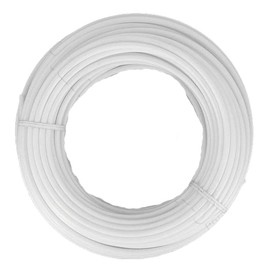 Neo-Pure - 1/4" OD LLDPE Polyethylene Tubing(.170 ID) Pneumatic Hose Pipe Tubing Air Hose for Air Line Tubing or Fluid (50FT. White)
