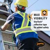 Pioneer Hi Vis Surveyor's Safety Vest - Engineer Style -