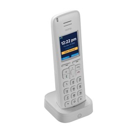 Ooma HD3 Handset white cordless phone with caller-ID and HD voice quality. Works only with Ooma Telo VoIP Internet home phone service.