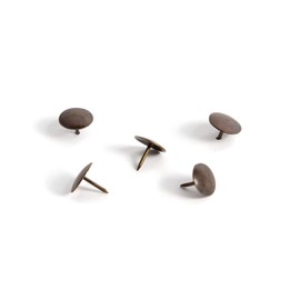 U Brands Sphere Thumb Tack Push Pins, Assorted Black/White/Gold, 60-Count (2119U06-24)