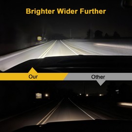 Jamarco H6054 LED Headlights, 2Pcs Rectangular 5x7 7x6 LED Headlight Hi/Low Sealed Beam Headlamp H4 9003 Plug 6054 H5054 Compatible with Cherokee XJ/Wrangler YJ Puckup Truck Van