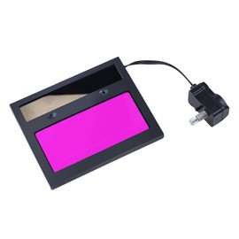 Auto Darkening Welding Lens, 4.33"x3.54" Ajustable Solar Welding Helmet Mask Lens with 2 Arc Sensor, Automation Filter Shade Eyes Goggles for Welding Helmet Lens Replacement