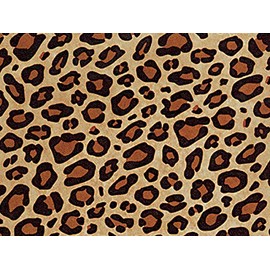 Leopard Kraft Tissue Paper, 20x30", Bulk 100 Sheet Pack Decoration Craft Project Decoupage Gift Wrapping