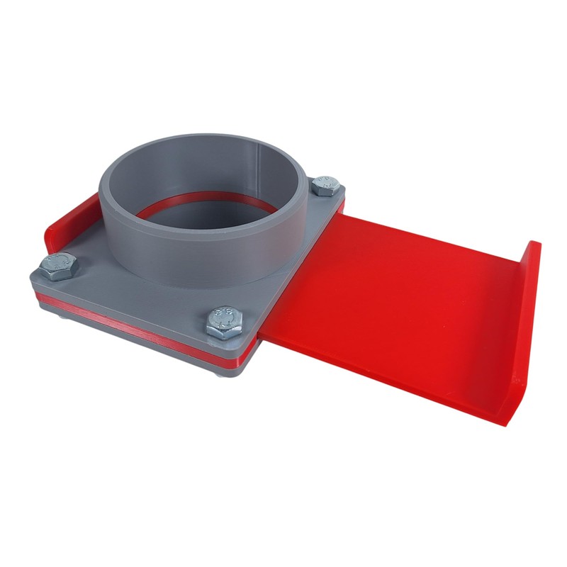 GENERISCH BlastGate DN90 Gate Valve Extraction System 90 mm Diameter