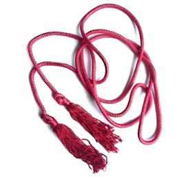 AZALEA ROSE Weaved CORD BELTS Decorative 1/4'' Rope Belts WITH End TASSEL 70"'