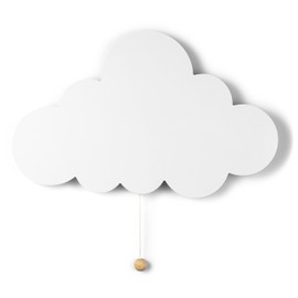 Lumipets Cloud Nursery Decor, Cloud Night Light, Kids Wall Light, Battery Operated Cloud LED Lights for Bedroom, Lightweight Nursery Lighting, Light for Babies, Toddlers, Kids - 17.7 x 11.2 x 1.5-in