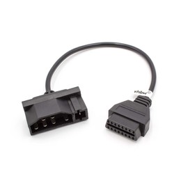 vhbw OBD2 Adapterkabel On-Board-Diagnose Stecker 7Pin-OBD1 auf 16Pin-OBD2 kompatibel mit Ford Fahrzeug, Diagnosegeräte 30cm
