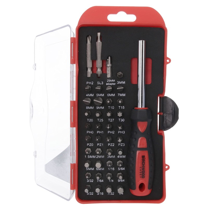 BIRCHWOOD CASEY Pro Screwdriver Kit | Durable Versatile Gunsmithing Wrench