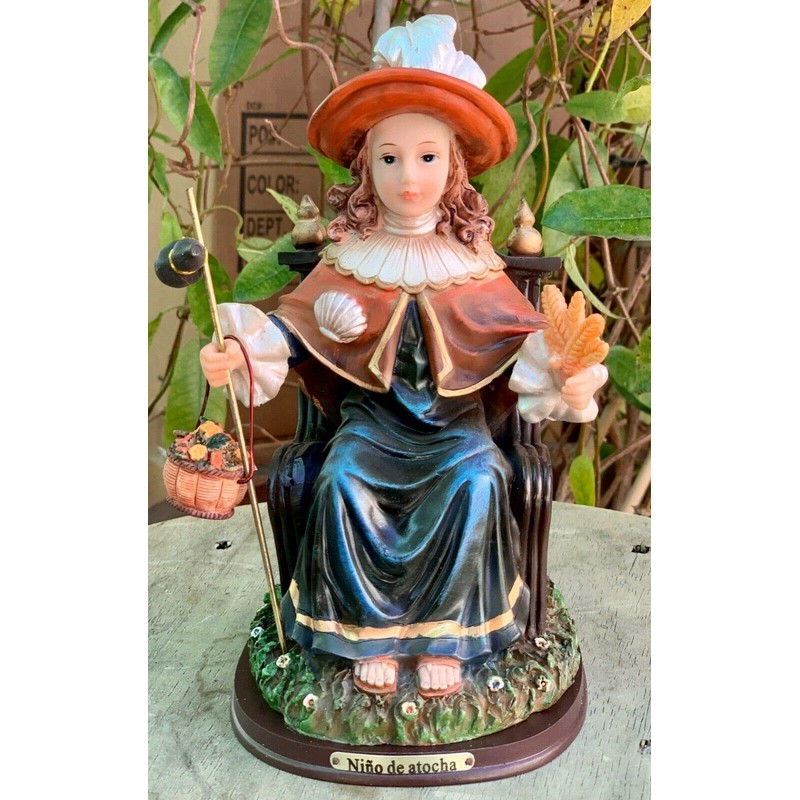 Santo Niño De Atocha/Holy Child of Atocha 8" Inch Tall